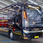 Bus terbaru PO Pangeran dengan bodi Legacy