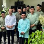 Foto kunjungan ke rumah Jokowi di Solo