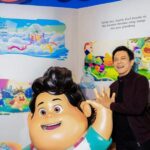 Foto Ariel Noah pengisi suara film Jumbo