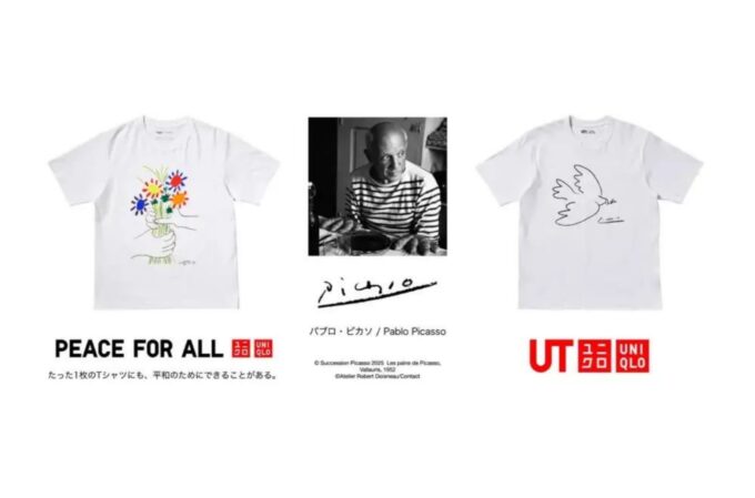 Koleksi T-Shirt Uniqlo menampilkan karya Pablo Picasso