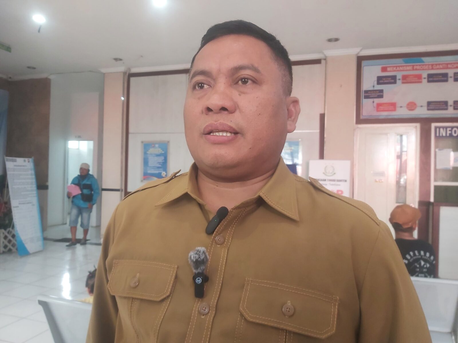 Kepala Samsat Balaraja Ali Hanafiah. (Poto: Rikhi Ferdian)