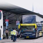 Foto ilustrasi bus Damri