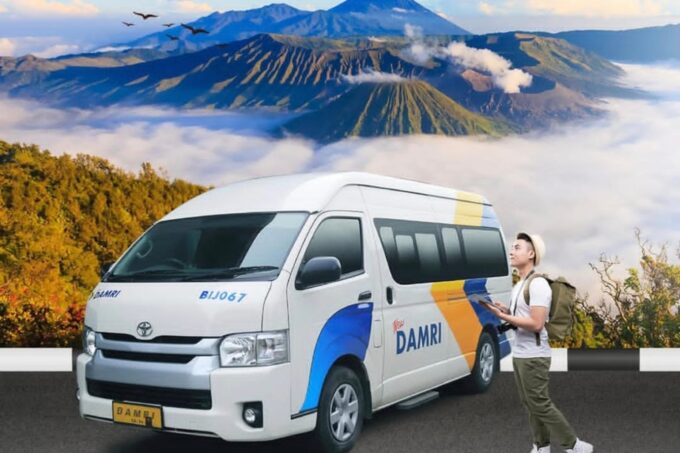 Foto ilustrasi Damri melayani rute Wisata Gunung Bromo