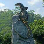 Patung Biawak 7 Meter di Wonosobo, Ikon Baru yang Viral dari Tangan Seniman Lokal