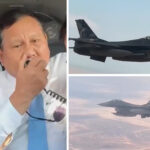 Presiden Prabowo Sapa Pilot Jet Tempur Yordania