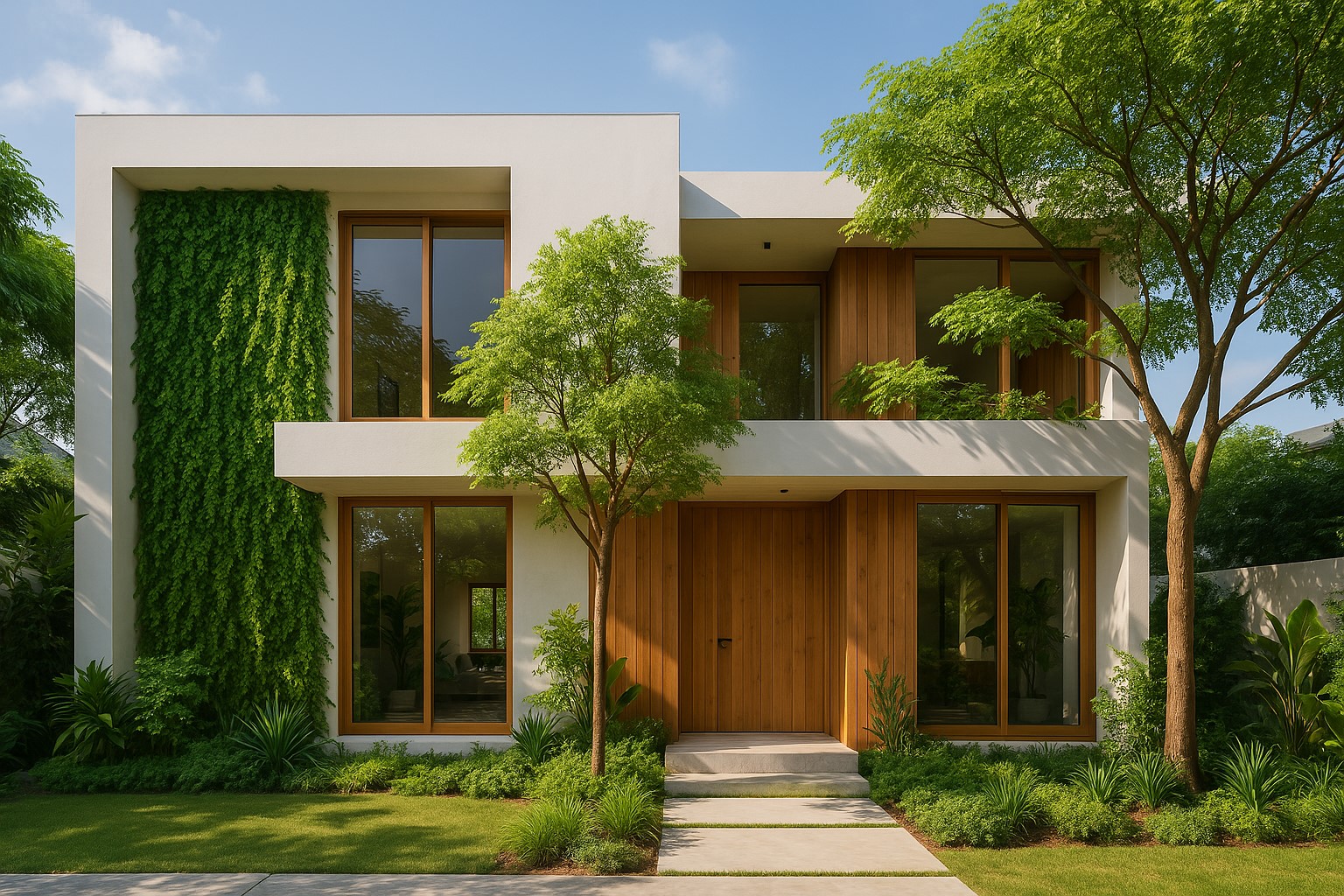 rumah biophilic