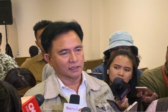 Menko Kumham Imipas RI Yusril Ihza Mahendra. (