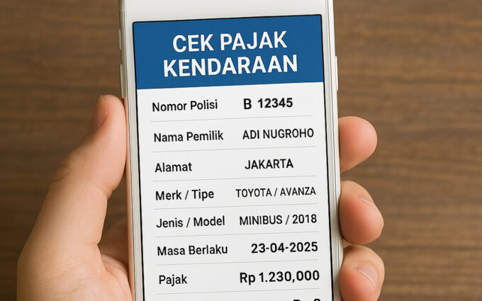 Cek Pajak Kendaraan