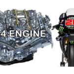 Mesin V4 di YZR M1
