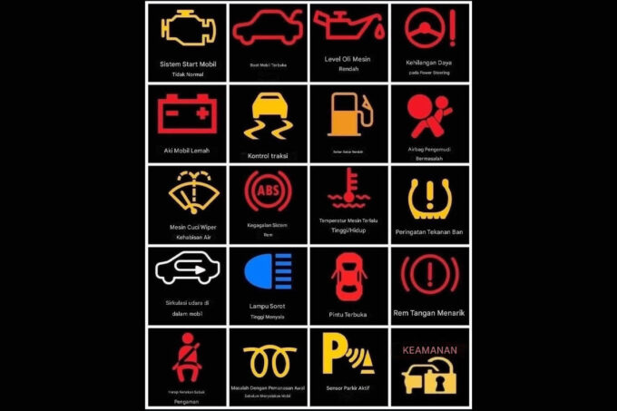 Arti Lampu Indikator