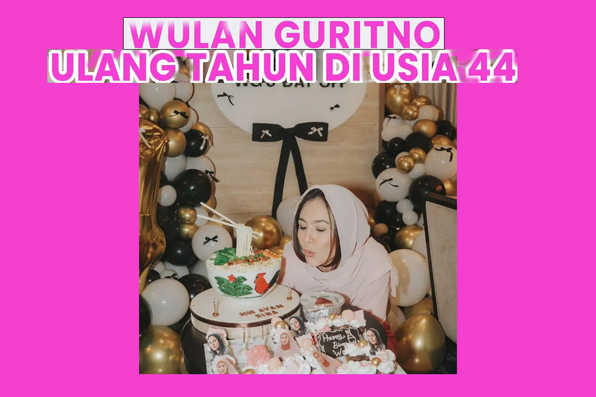 Wulan Guritno Rayakan Ulang Tahun ke-44