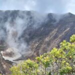 Kondisi puncak Gunung Ciremai di Kuningan, Jawa Barat. ANTARA/Fathnur Rohman