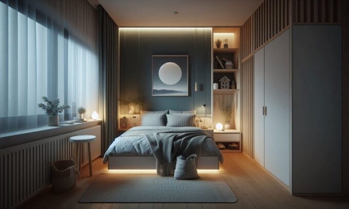 Desain kamar tidur minimalis