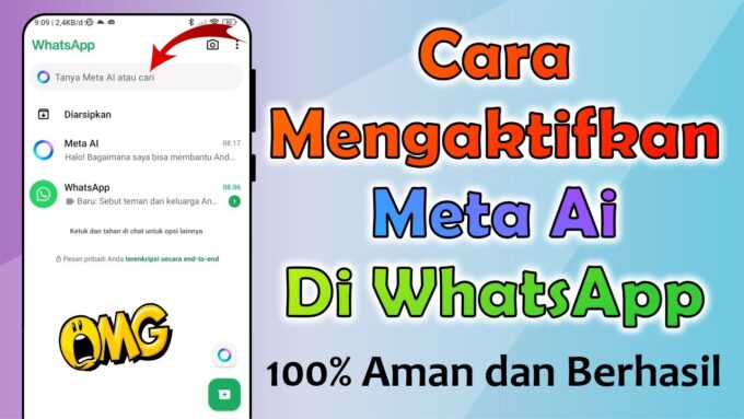 Cara Mengaktifkan Meta AI di WhatsApp