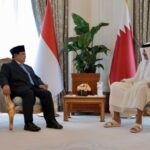 Presiden Prabowo Subianto dan Emir Qatar Sheikh Tamim melakukan pertemuan bilateral di Istana Amiri Diwan, Minggu (13/4/2025), dalam rangka mempererat hubungan bilateral melalui penandatanganan sejumlah kerja sama strategis.