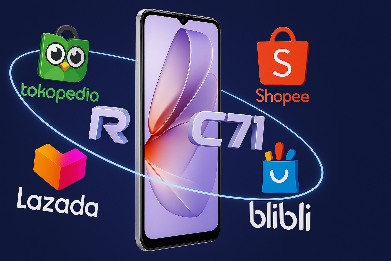Cara Kredit HP Realme C71 di Marketplace, Gak Perlu Kartu Kredit!