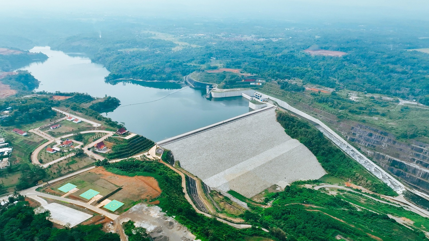 Bendungan Way Sekampung, Tapin, Leuwikeris Jadi Andalan PLTA dan Investasi Baru