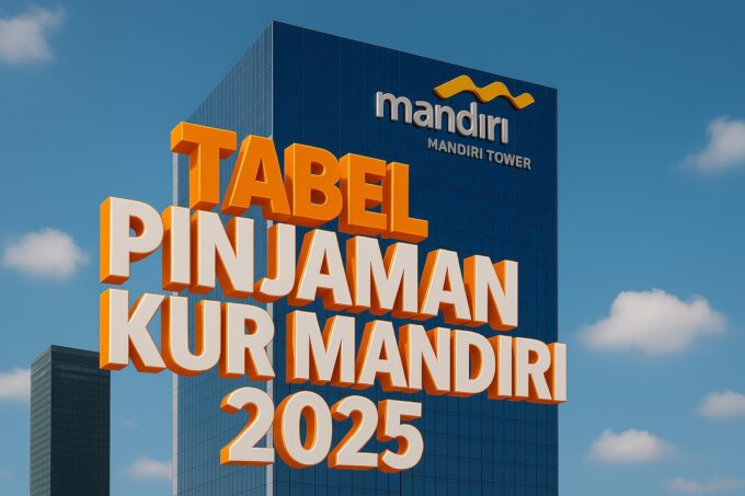 Tabel Pinjaman KUR Mandiri 2025 Terbaru Rp 10 Juta: Cek Cicilan dan Syaratnya!