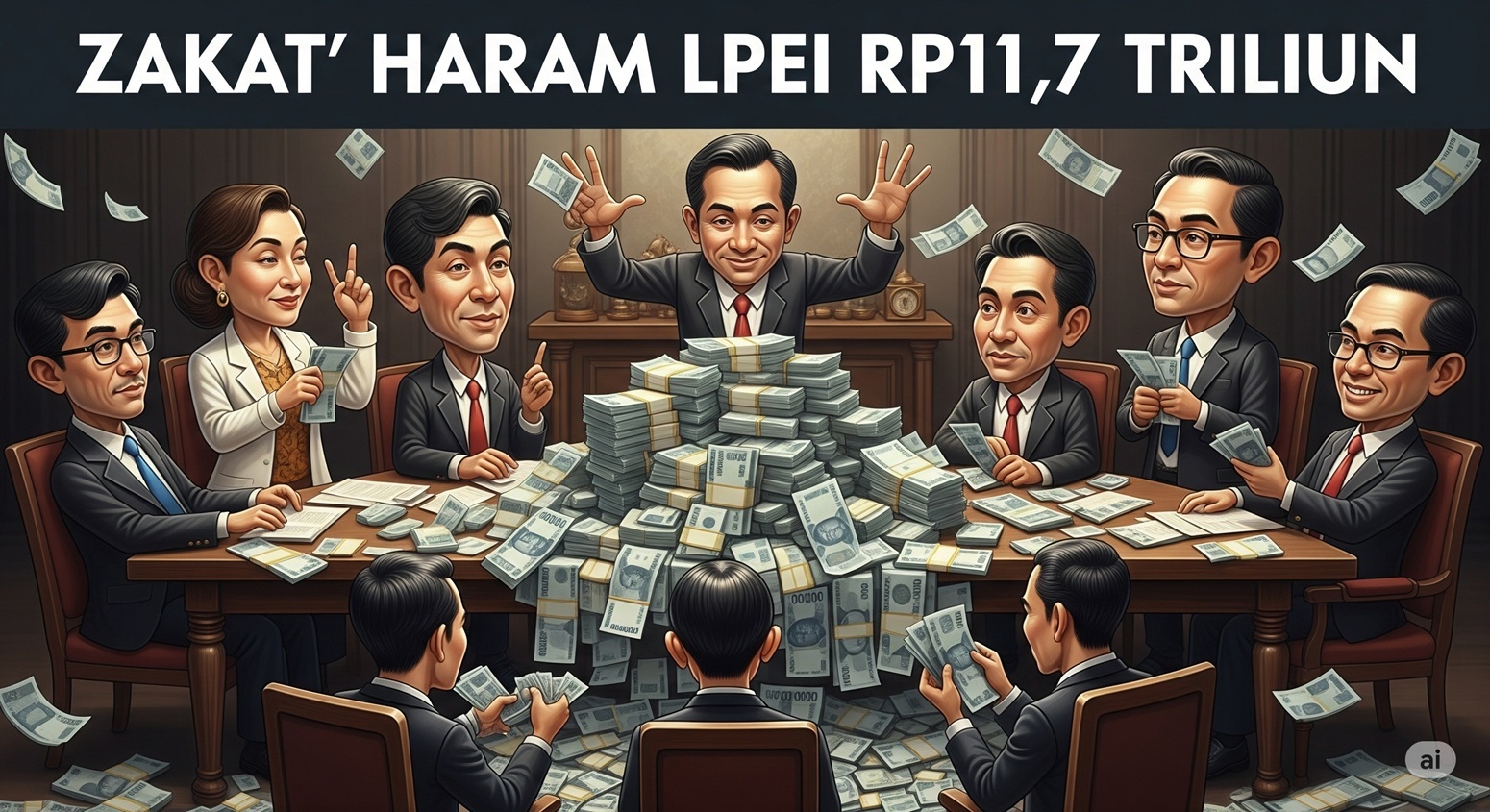 SKANDAL 'UANG ZAKAT' LPEI