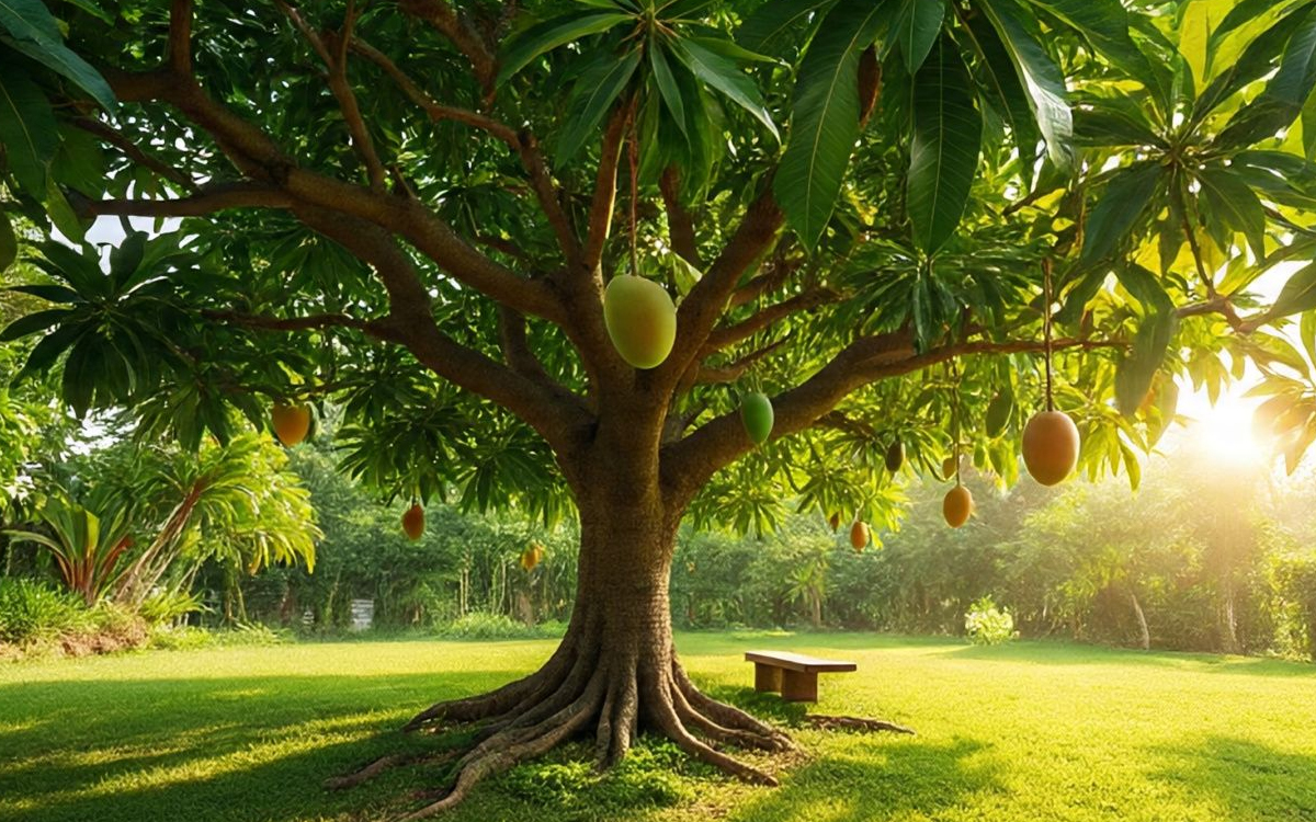 Pohon Peneduh Depan Rumah