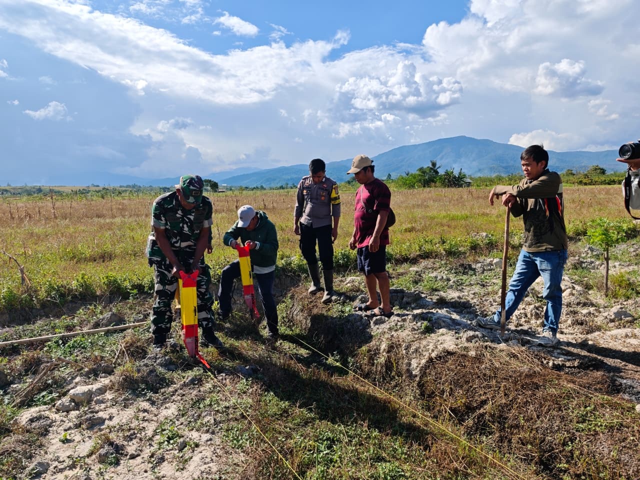 Badan Bank Tanah Gandeng Masyarakat dan TNI/Polri di Poso, Manfaatkan 4 Hektar Lahan untuk Dukung Ketahanan Pangan Nasional