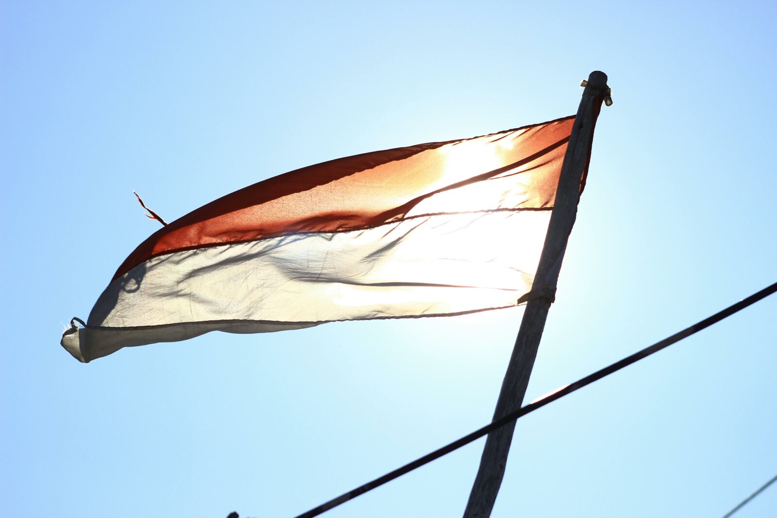 Pemasangan Bendera Merah Putih