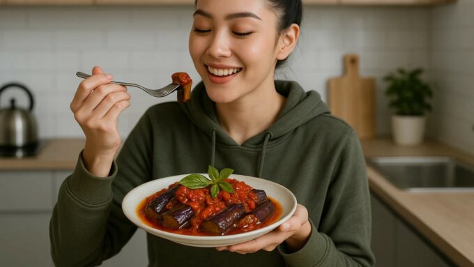 Cara Masak Terong Balado