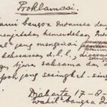 Naskah Proklamasi Asli