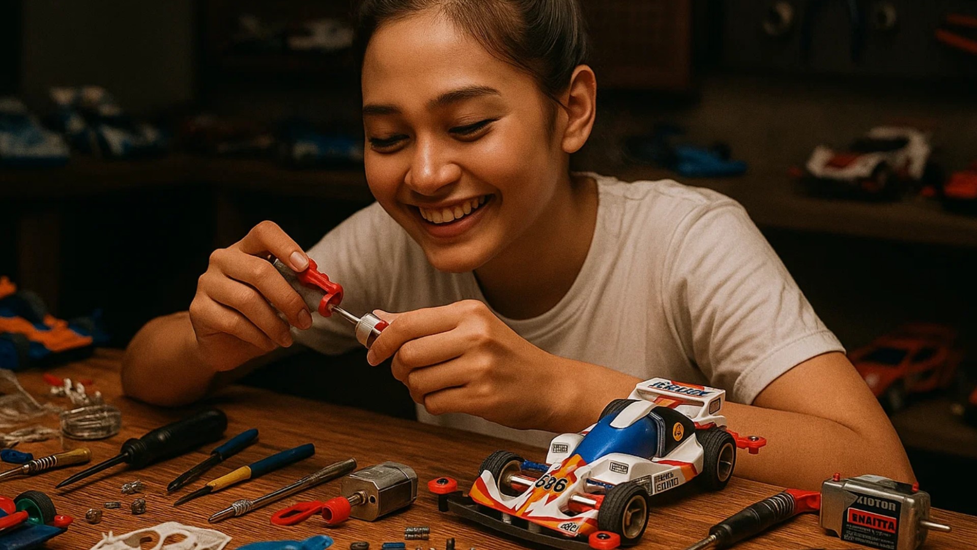 Jenis Dinamo Tamiya