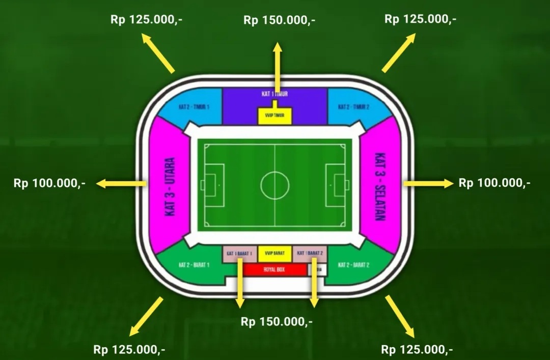 Harga Tiket Piala Kemerdekaan 2025