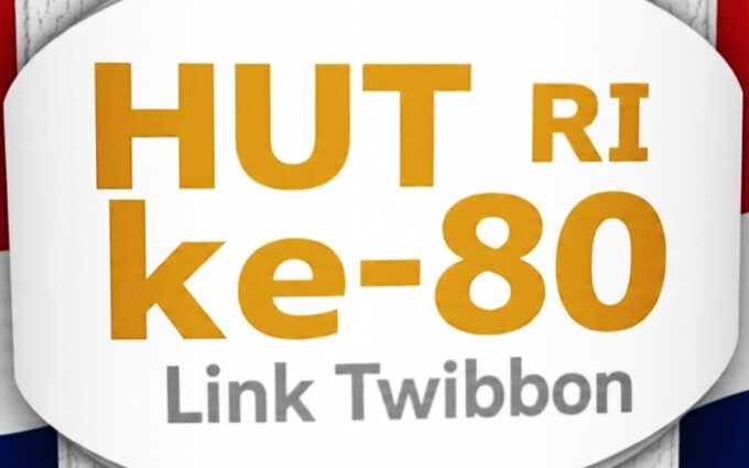 Twibbon HUT RI ke-80