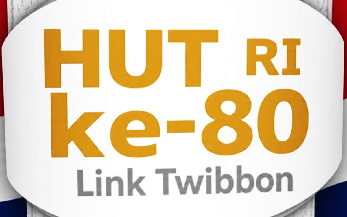 Twibbon HUT RI ke-80
