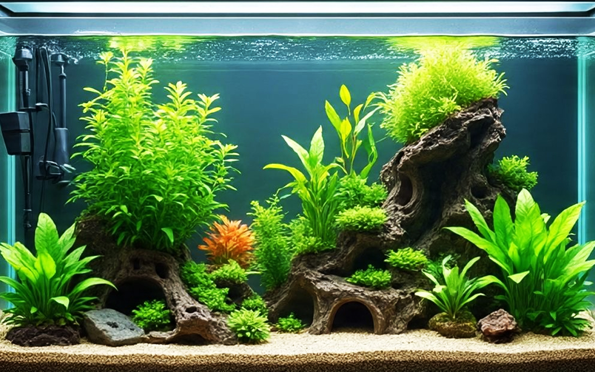 tanaman aquascape