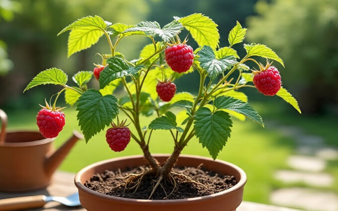 tanaman buah dalam pot