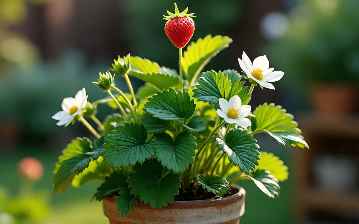 tanaman buah dalam pot