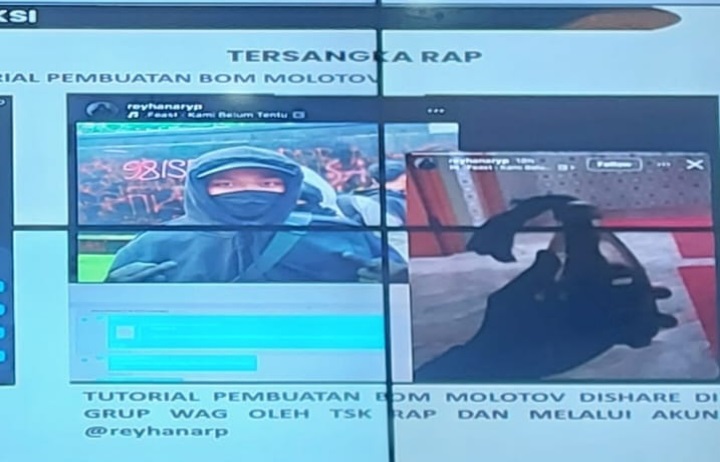 Polisi Tangkap 'Profesor R', Koordinator Tutorial Bom Molotov dalam Aksi Ricuh Jakarta