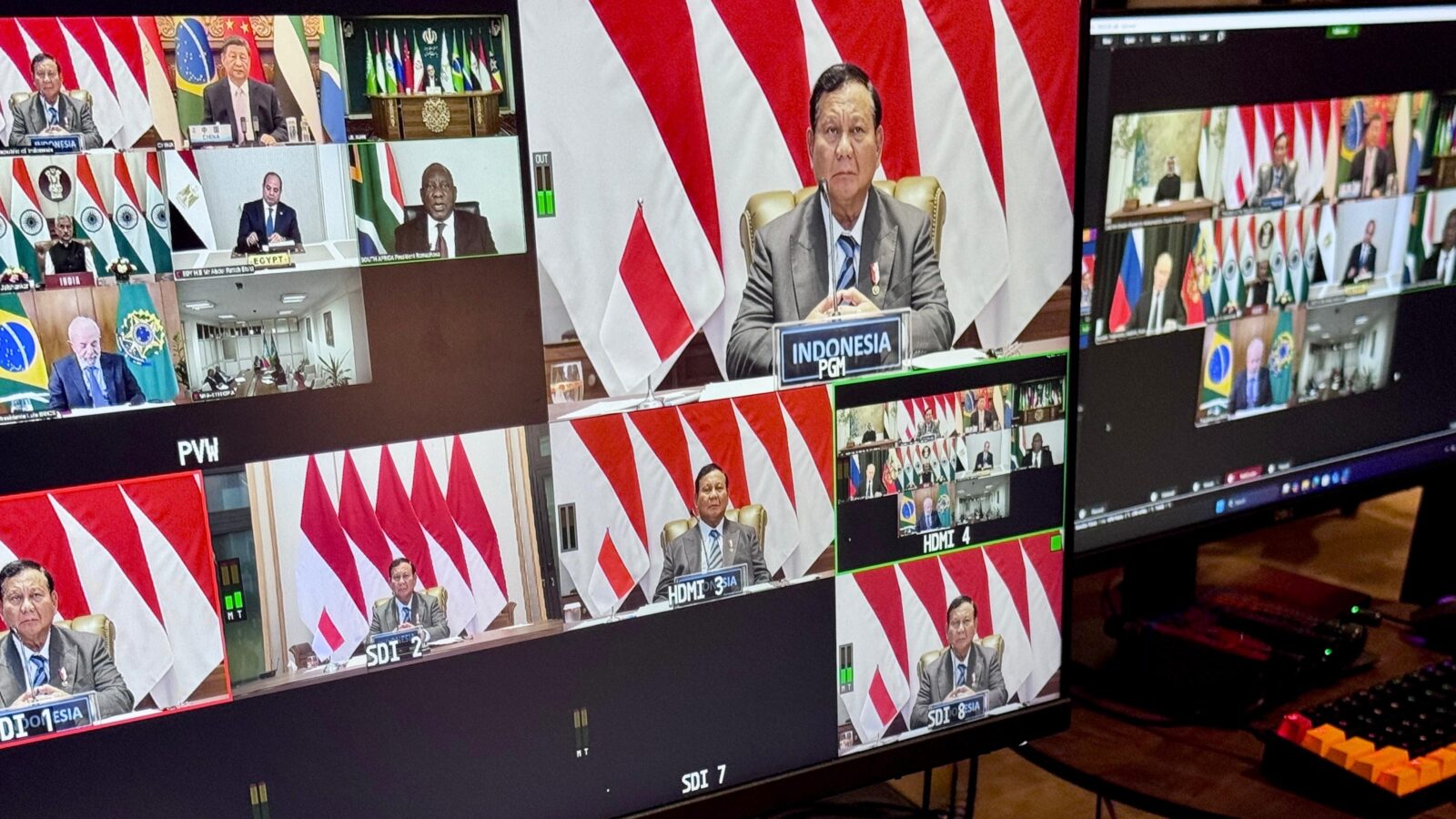 Prabowo Soroti Standar Ganda Hukum Internasional di Forum BRICS