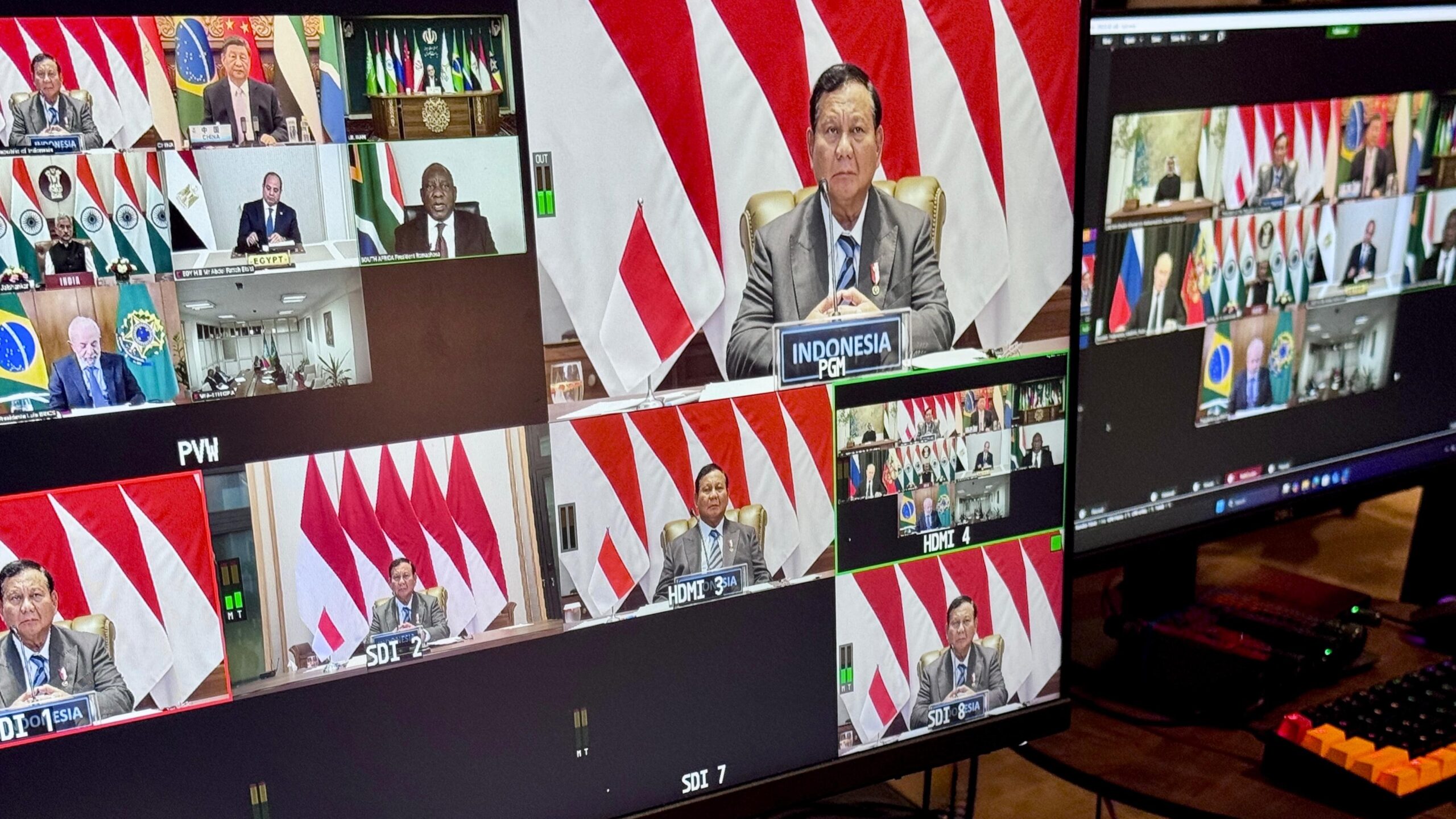Prabowo Soroti Standar Ganda Hukum Internasional di Forum BRICS