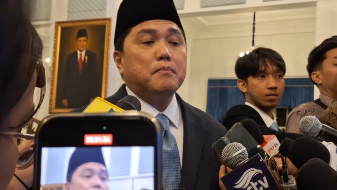 Erick Thohir Resmi Jadi Menpora, Siapa Plt Menteri BUMN?