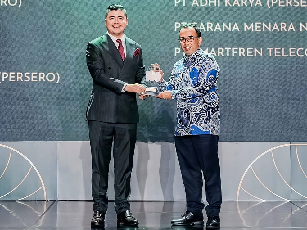 Jasa Marga Tembus Fortune Indonesia 100, Mantapkan Posisi sebagai Pemimpin Jalan Tol