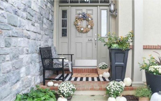 Inspirasi Batu Alam Dinding Teras Terbaru, Eksterior Eksotis dan Estetis