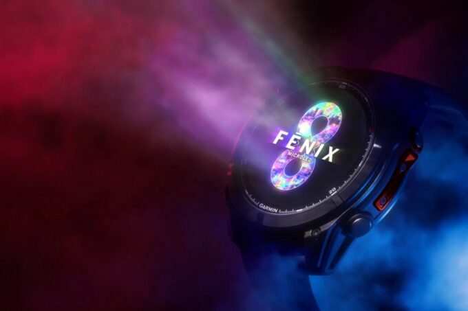 Ilustrasi Garmin Fenix 8 Pro series.