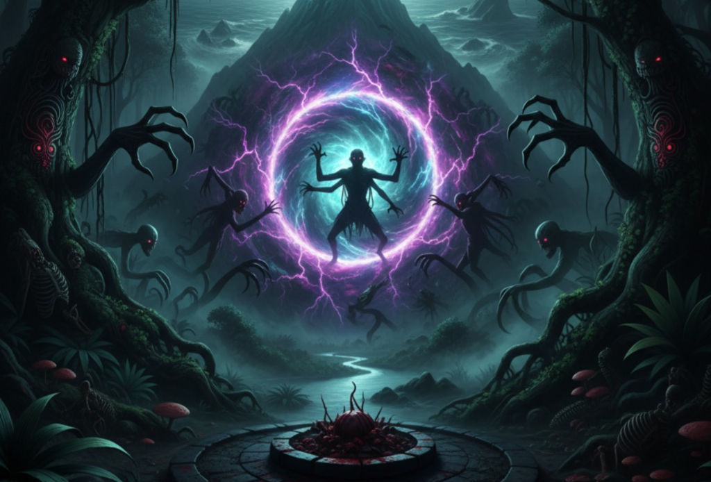 Gerbang Gaib Indonesia: Mengungkap Misteri Alas Purwo, Gunung Kawi, dan Segitiga Masalembo