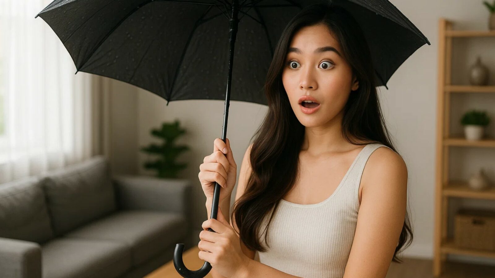 Mitos Buka Payung dalam Rumah