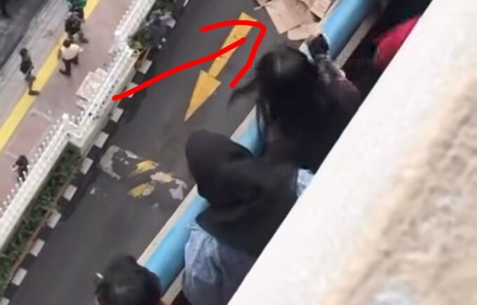 Seorang Pria Terjun Bebas dari Lantai 5 Apartemen