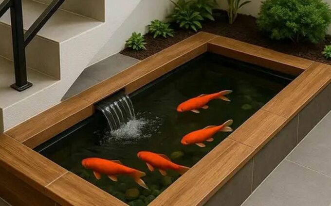 Rumah Minimalis Lahan Terbatas tapi Bisa punya Kolam, Kok bisa?