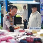 Pemusnahan 214 ton narkoba