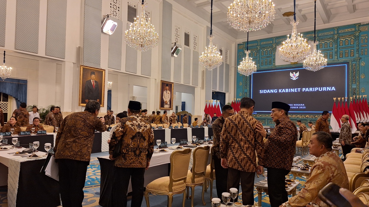 Setahun Pemerintahan Prabowo, Istana Gelar Sidang Kabinet Bahas Capaian dan Arah Baru