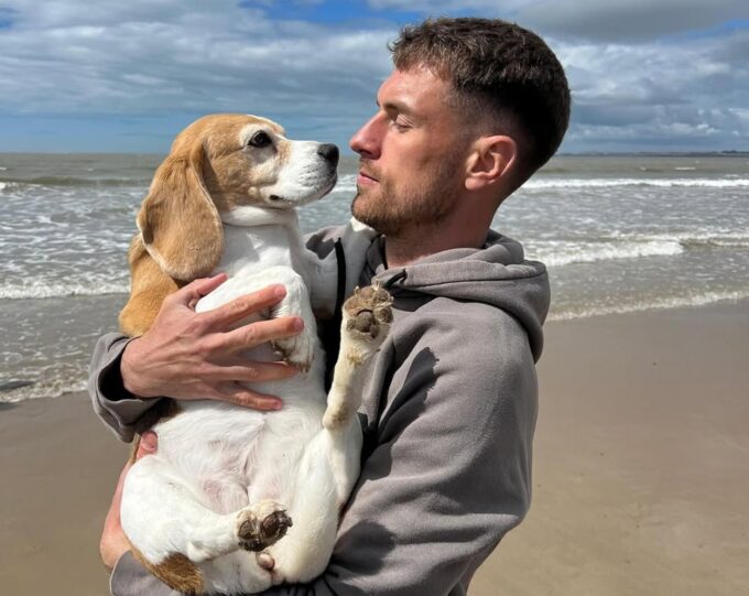Aaron Ramsey kehilangan anjing