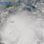 Keganasan Badai Melissa